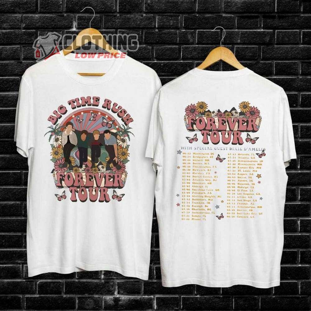 Big Time Rush Worldwide Tour Merch 2022, BTR Concert 2022 Songs Logan Boyfriend T-Shirt