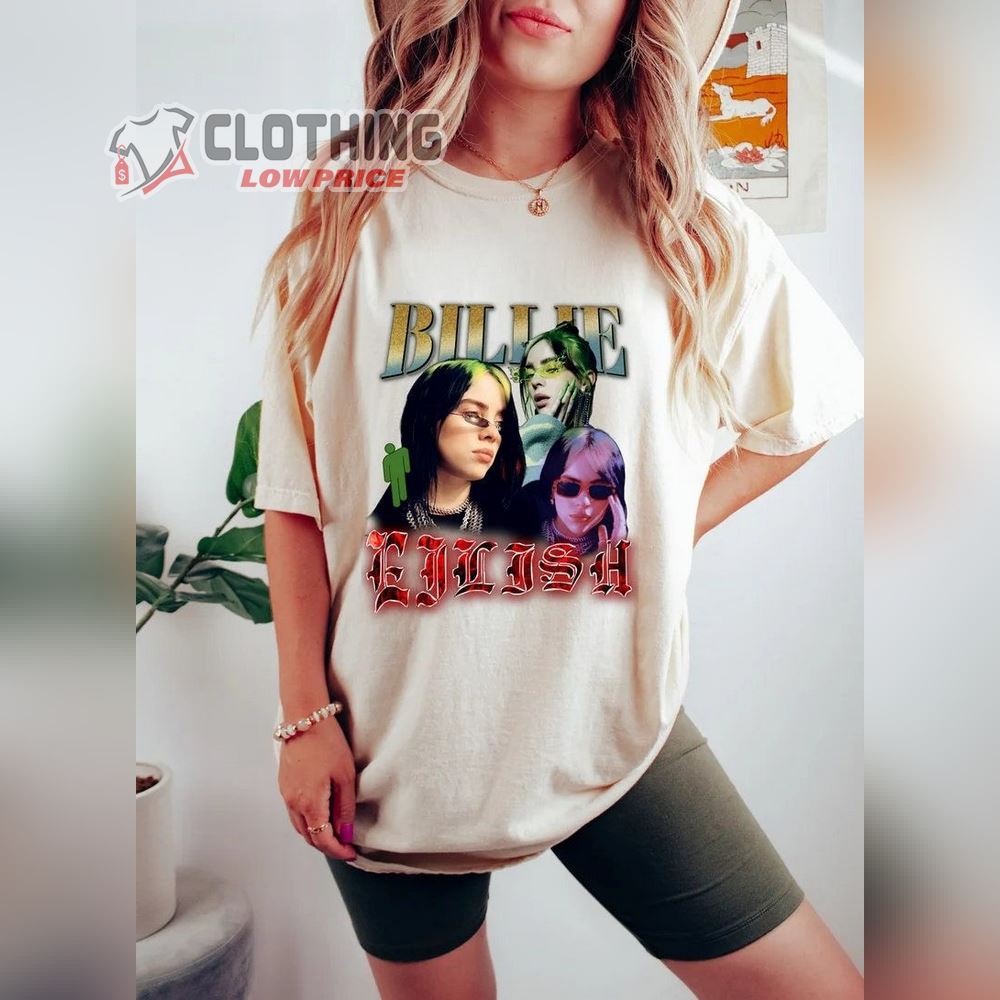 Billie Eilish Bootleg Unisex T-Shirt, Billie Eilish Homage Shirt