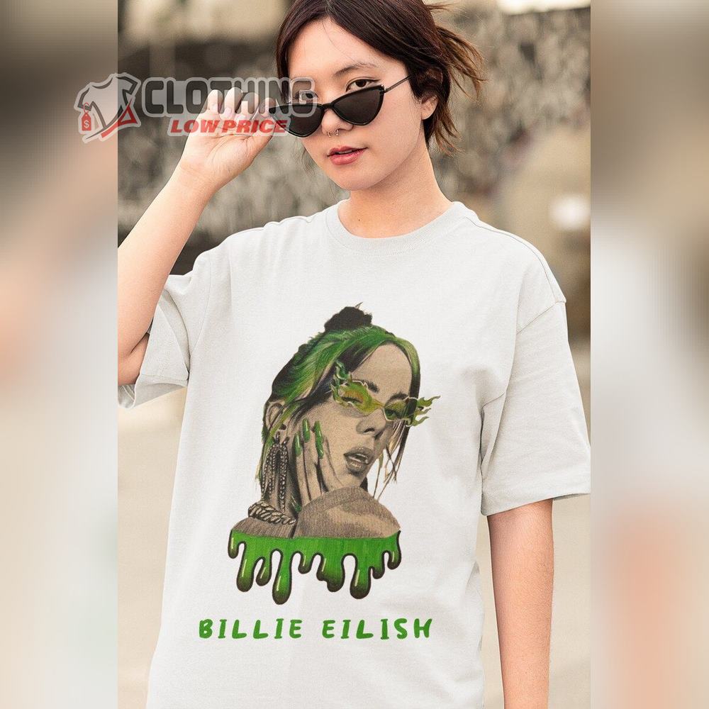 Billie Eilish New Album Unisex T-Shirt, Vintage Billie Eilish T-Shirt, Billie Eilish Music T-Shirt, Billie Eilish T-Shirt