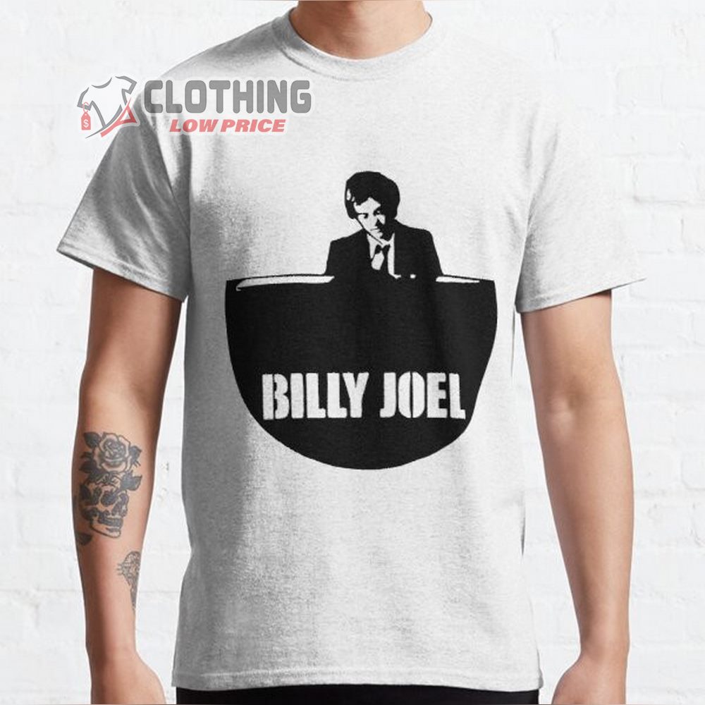 Billy Joel In Concert Merch Billy Joel Live Shirt Billy Joel World Tour 2023 Ticket T-Shirt