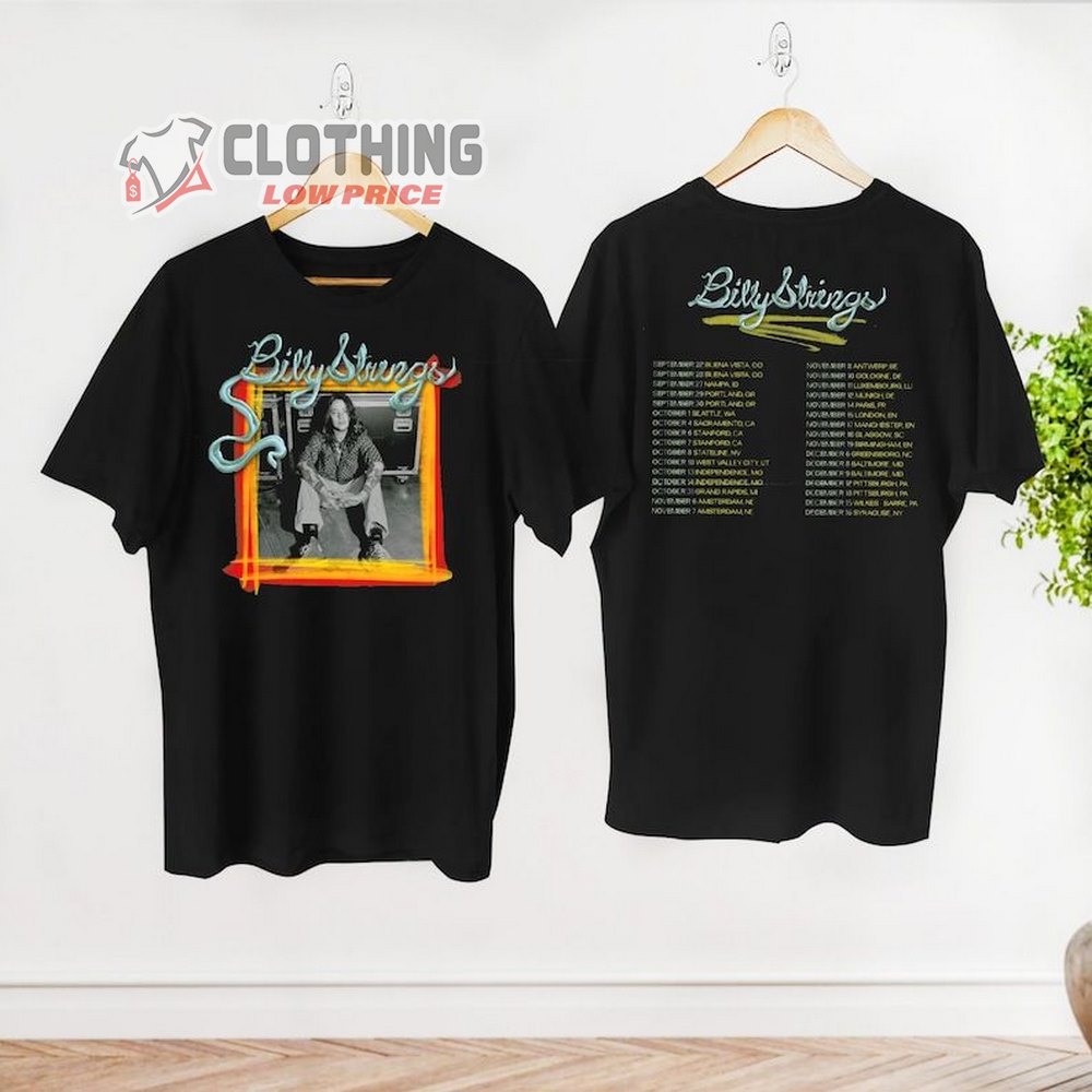 Billy Strings Fall Tour 2023 Merch, Billy Strings Tour Dates 2023 Shirt, Billy Strings Concert T-Shirt