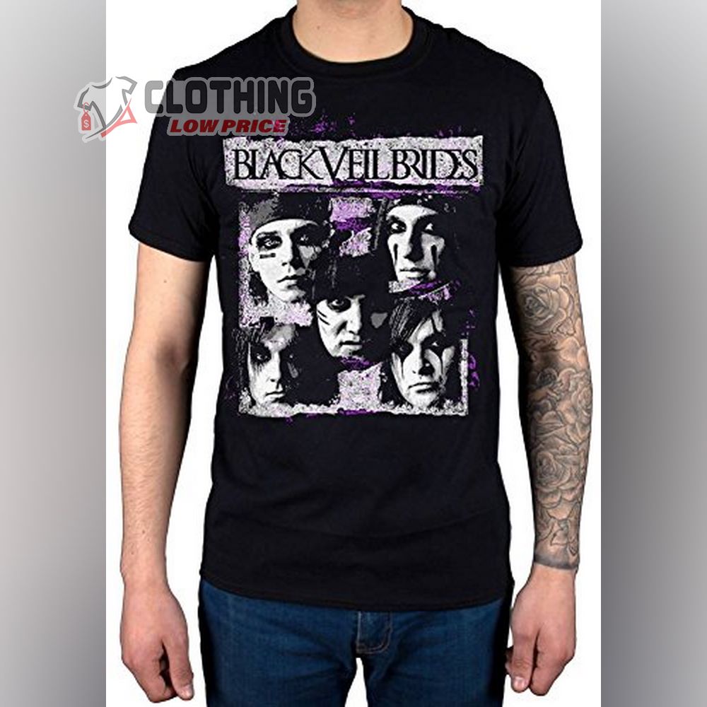 Black Veil Brides Tour 2023 Merch, Black Veil Brides UK Tour 2023 Tickets T-Shirt