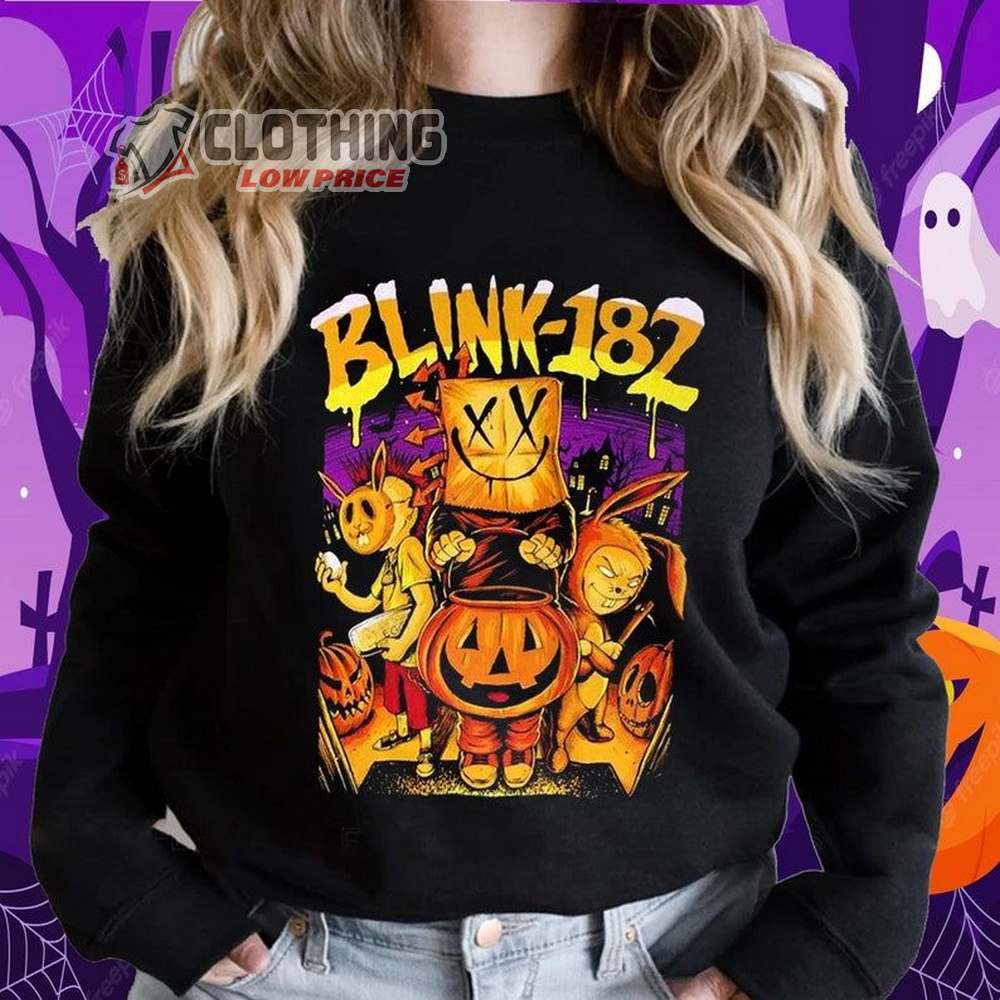 Blink-182 Halloween Costume Shirt, Blink-182 Reunion Tour 2023 Dates Merch