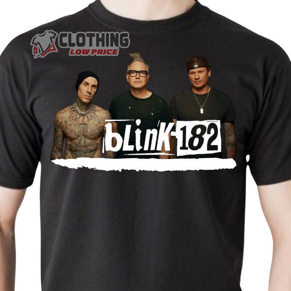 Blink-182 Reunite With Tom DeLonge Shirt, Blink-182 World Tour 2023 Dates Merch