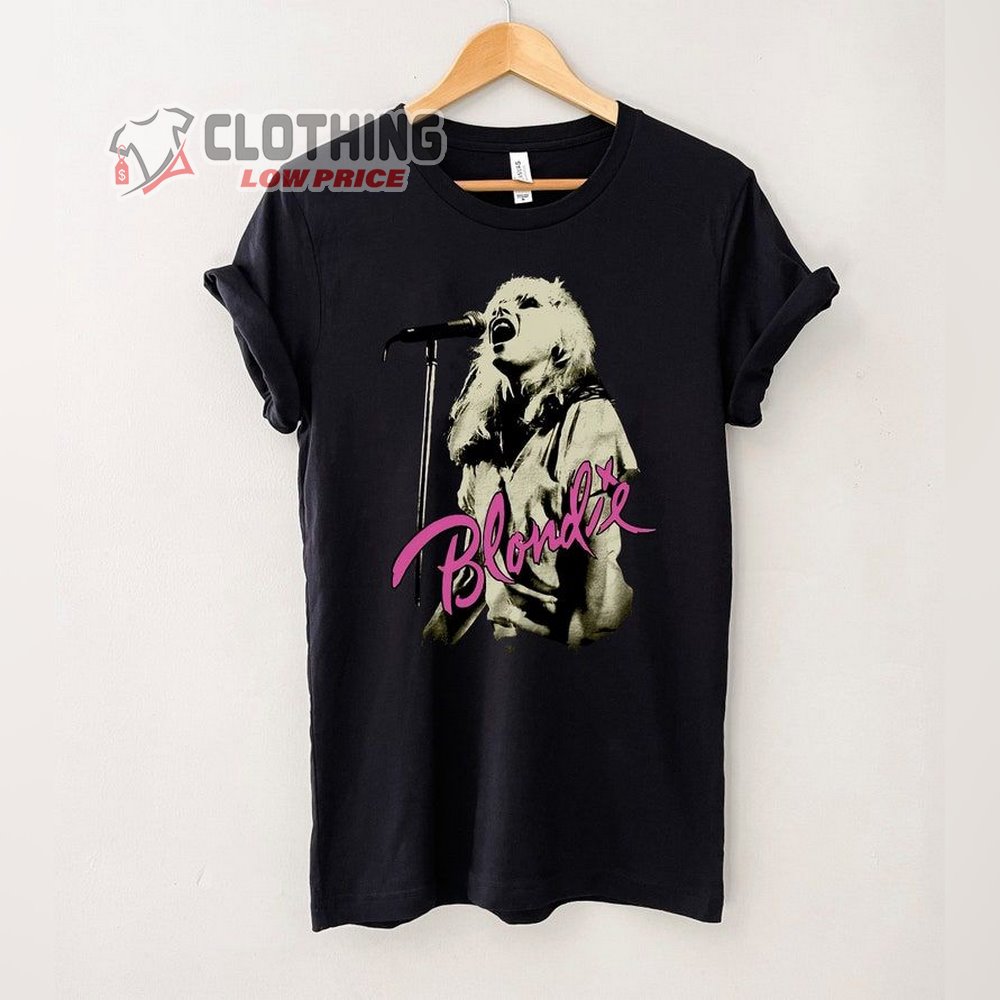 Blondie Shirt Rock Band Music Funny Vintage T-Shirt, Blondie Music Band Gift Tee Shirt