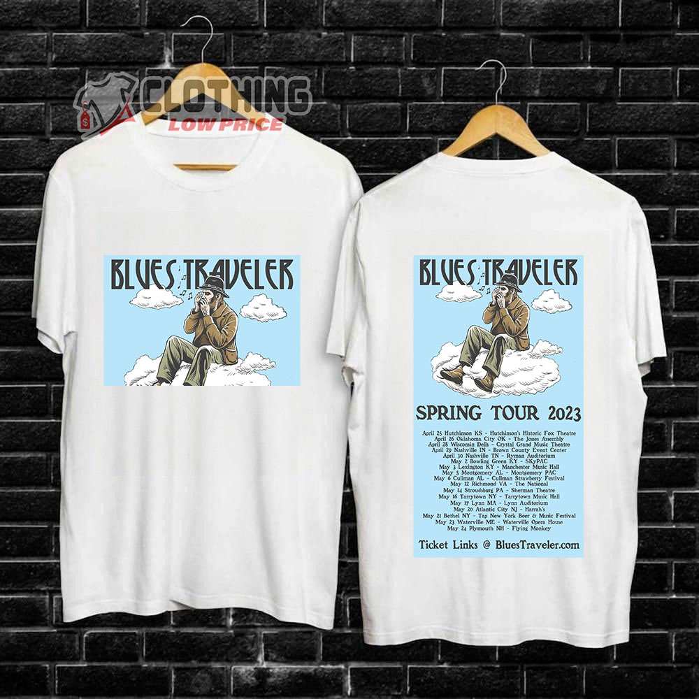 Blues Traveler Plot 2023 Tour Dates Merch, Blues Traveler Spring 2023 Tour Dates T-Shirt