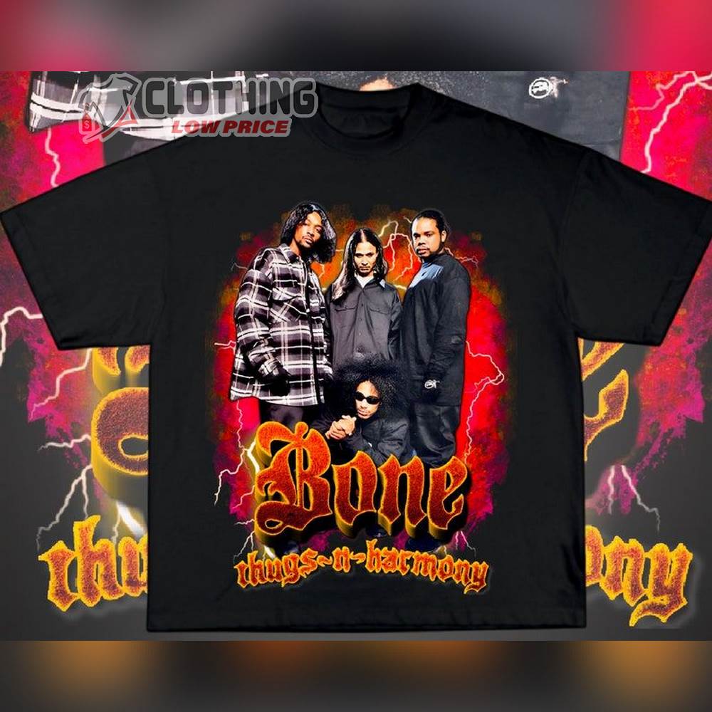 Bone Thugs-N-Harmony Music Band Shirt, Bone Thugs-N-Harmony World Tour 2023 Merch