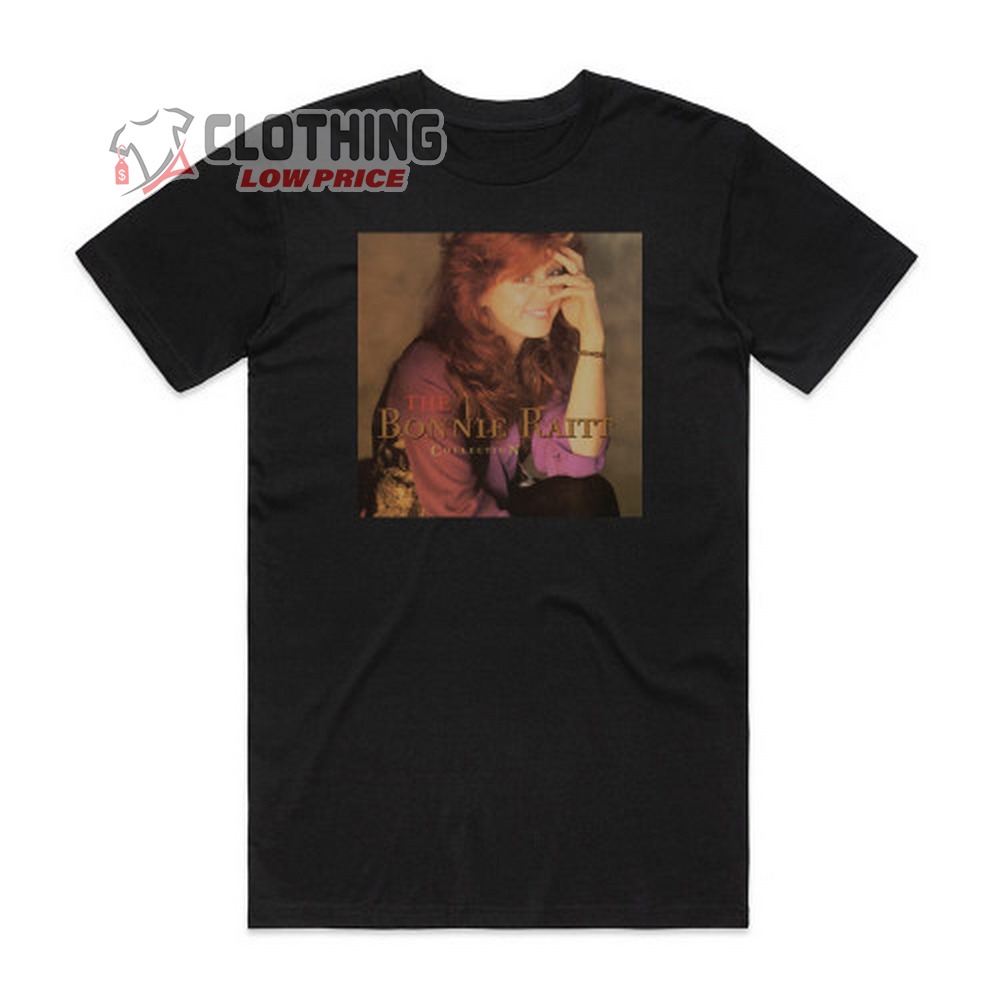 Bonnie Raitt Collection Cover Art T- Shirt, Bonnie Raitt Latest Album T- Shirt, Bonnie Raitt Albums Ranked T- Shirt