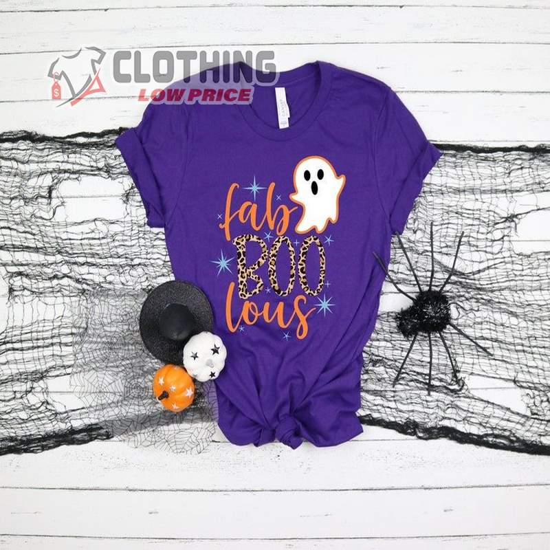 Boo Halloween Cute Ghost Hocus Pocus Shirts, Sanderson Cute Ghost Pumpkin Sisters Halloween Outfits