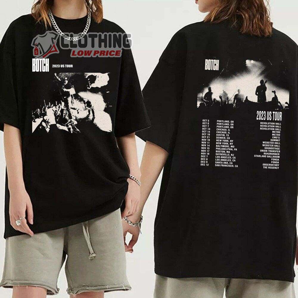 Botch 2023 US Tour Merch, Botch Band 2023 Concert Shirt, Botch Band Announce Tow 2023 Reunion Shows T-Shirt