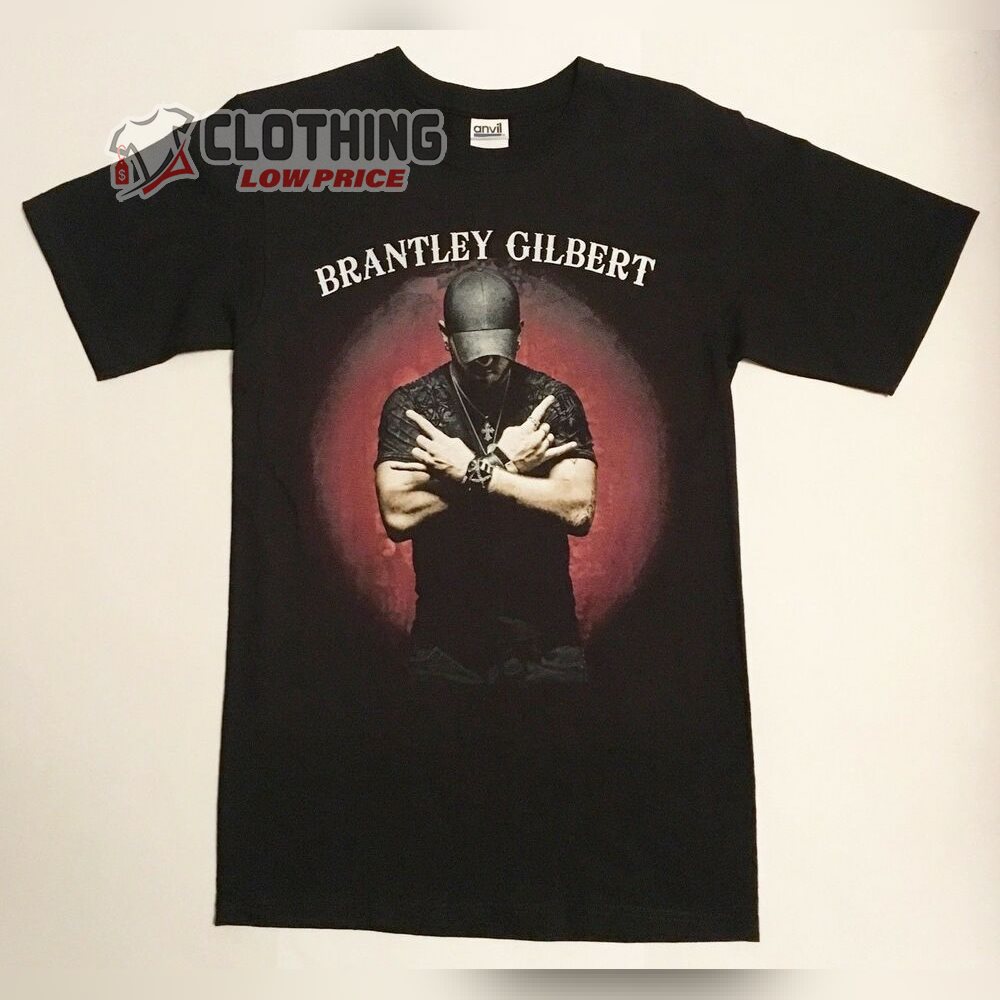 Brantley Gilbert Tour 2023 Setlist With Nickelback T-Shirt, Nickelback Get Rollin' Tour 2023 With Rocker Brantley Gilbert Merch