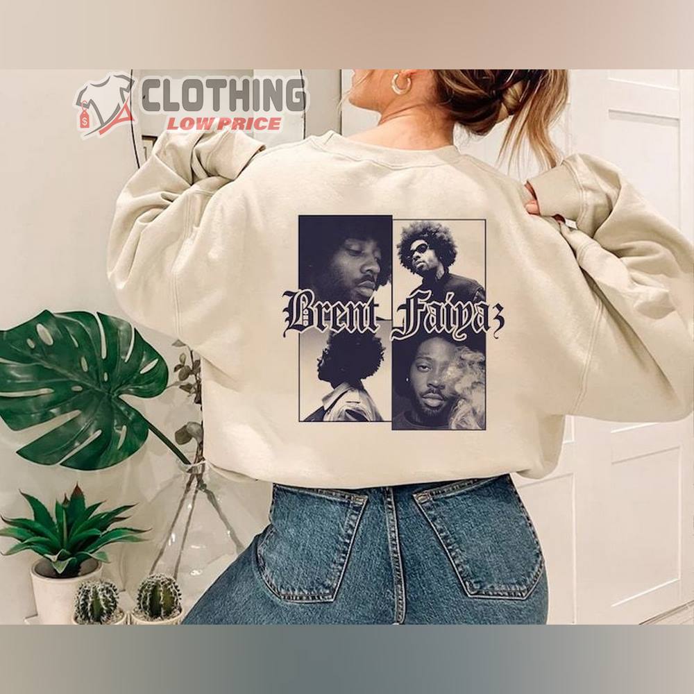 Brent Faiyaz Fan Shirt, Brent Faiyaz Larger Than Life Album T-Shirt, Brent Faiyaz Tour 2024 Merch, Brent Faiyaz Tee Gift