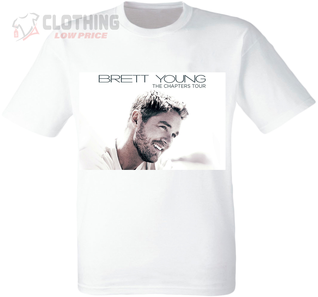 Brett Young Concert 2023 Hoodie, Brett Young The Chapters Tour T- Shirt, Brett Young Tour Dates T- Shirt