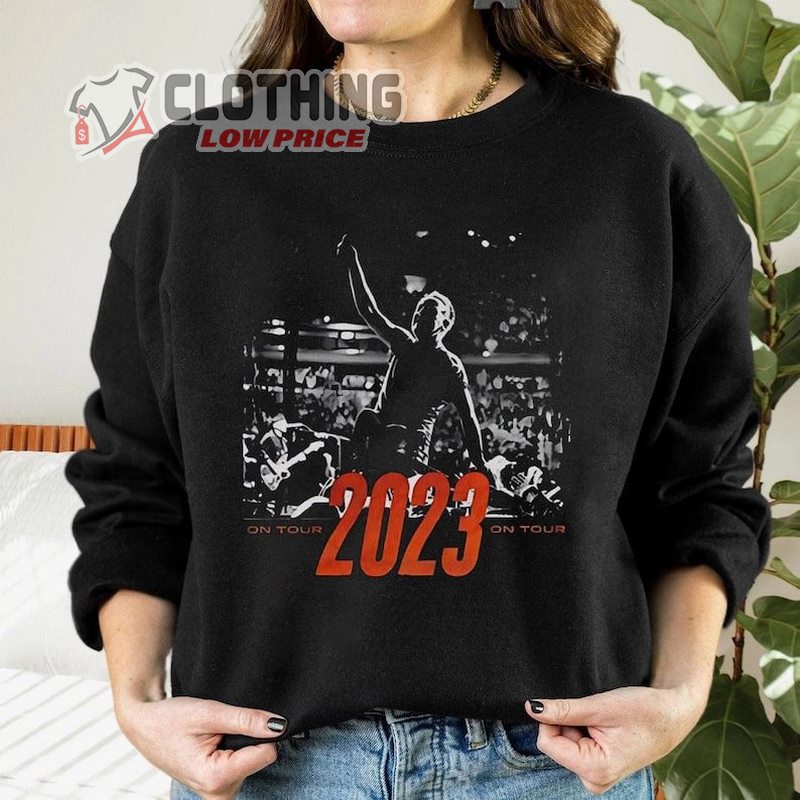 Bruce Springsteen Band World Tour 2023 Shirt Unisex Tee, Bruce Springsteen Tour 2023 Sweatshirt, Bruce Springsteen Tour Dates Merch