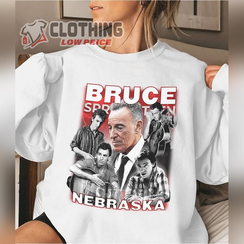 Bruce Springsteen Music Shirt, Album Nebraska Bruce Springsteen Tour 2023 T- Shirt, Bruce Springsteen Tour 2023 Merch