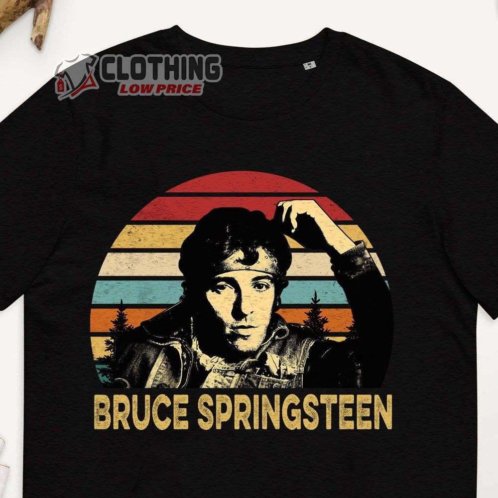 Bruce Springsteen Tour 2023 Ticket Merch, Bruce Springsteen Tour 2023 Europe UK T-Shirt