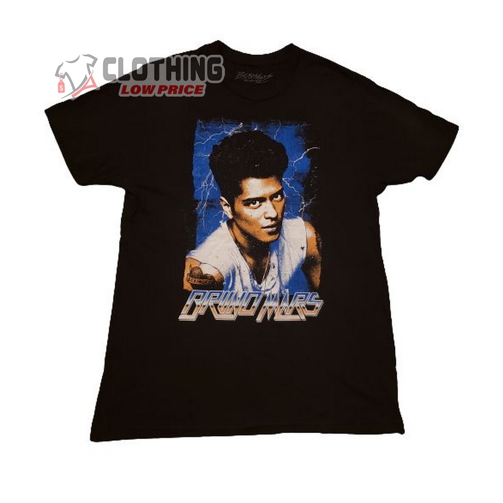 Bruno Mars Dolby Live Merch Bruno Mars Moonshine Jungle Tour T-Shirt