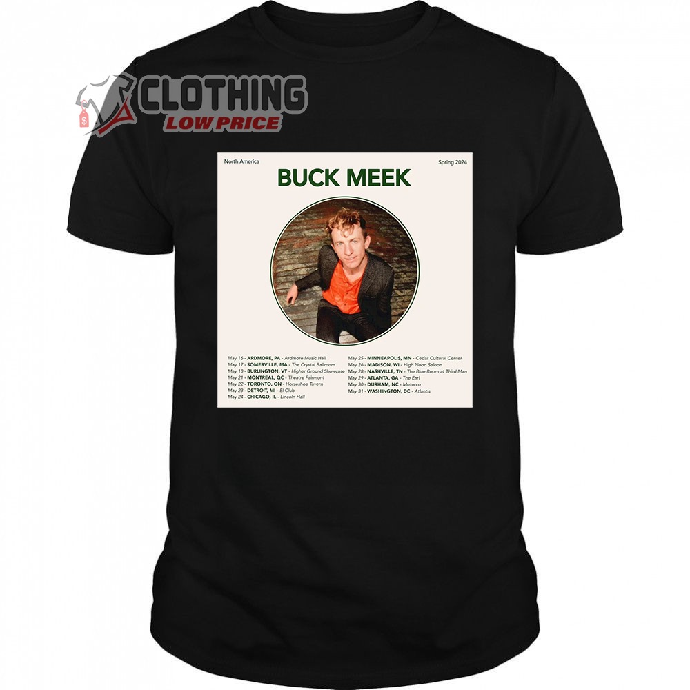 Buck Meek Tour 2024 Merch, Buck Meek North America Tour 2024 Tee, Buck Meek Concert Tour Dates 2024 T-Shirt