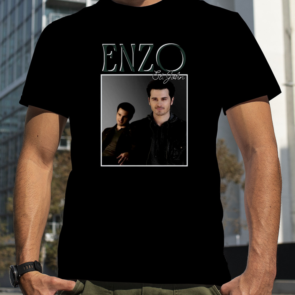 Enzo St John Vintage Heartthrob The Vampire Diaries shirt