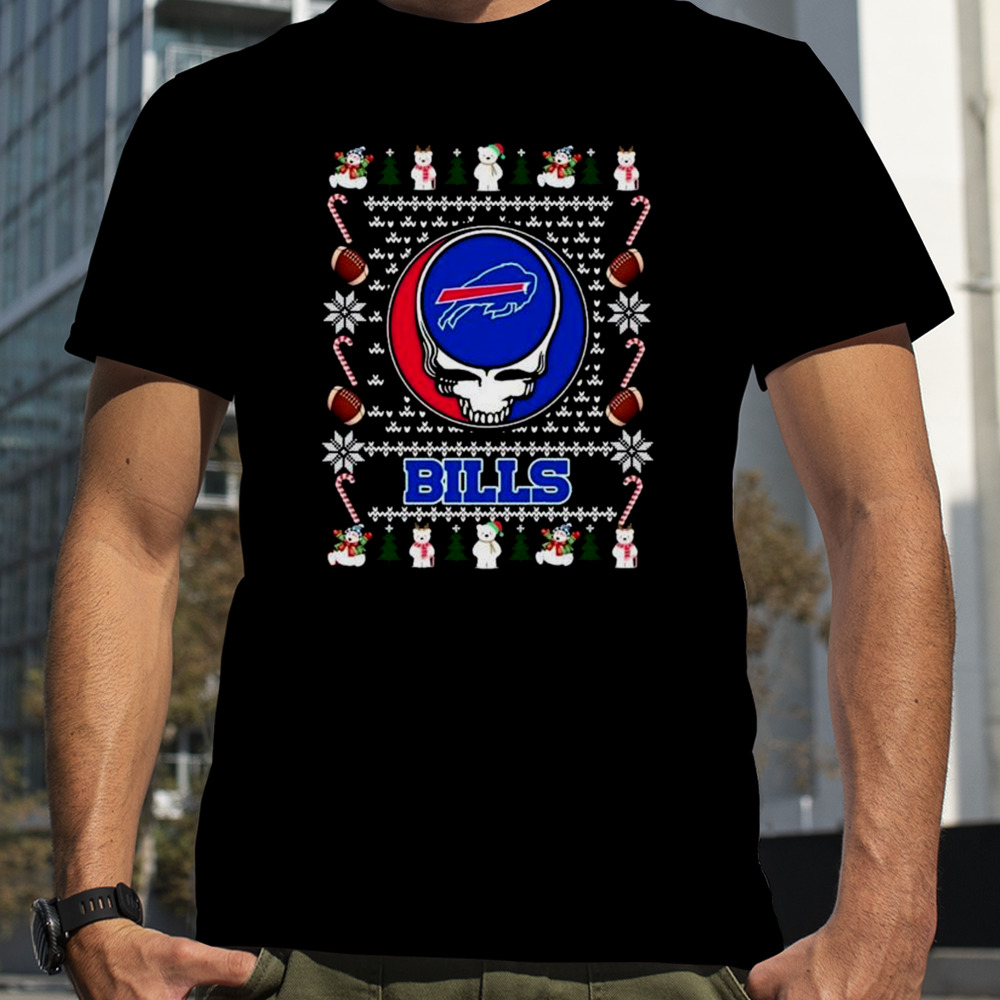 Grateful Dead Buffalo Bills Ugly Christmas shirt