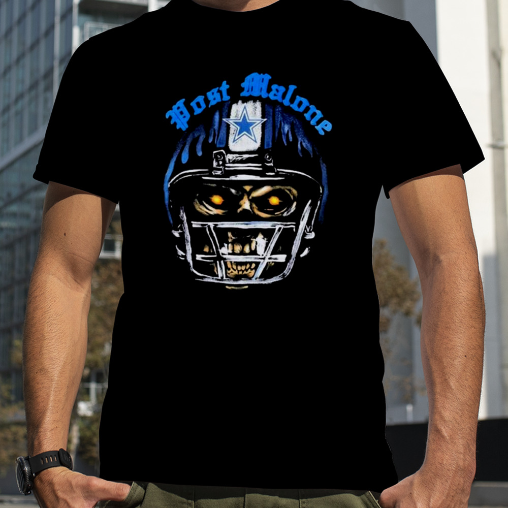 Malone Skeleton Dallas Cowboys Helmet shirt