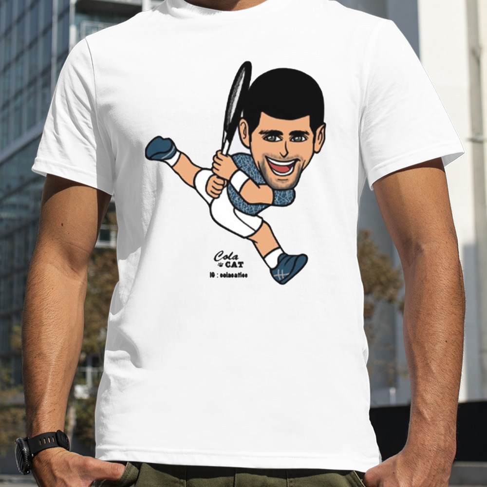 Novak Djokovic Art Cartoon Style shirt