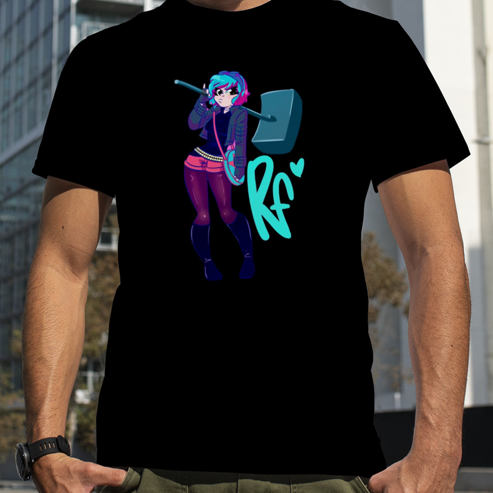 Ramona Flowers The Big Axe Scott Pilgrim Takes Off shirt