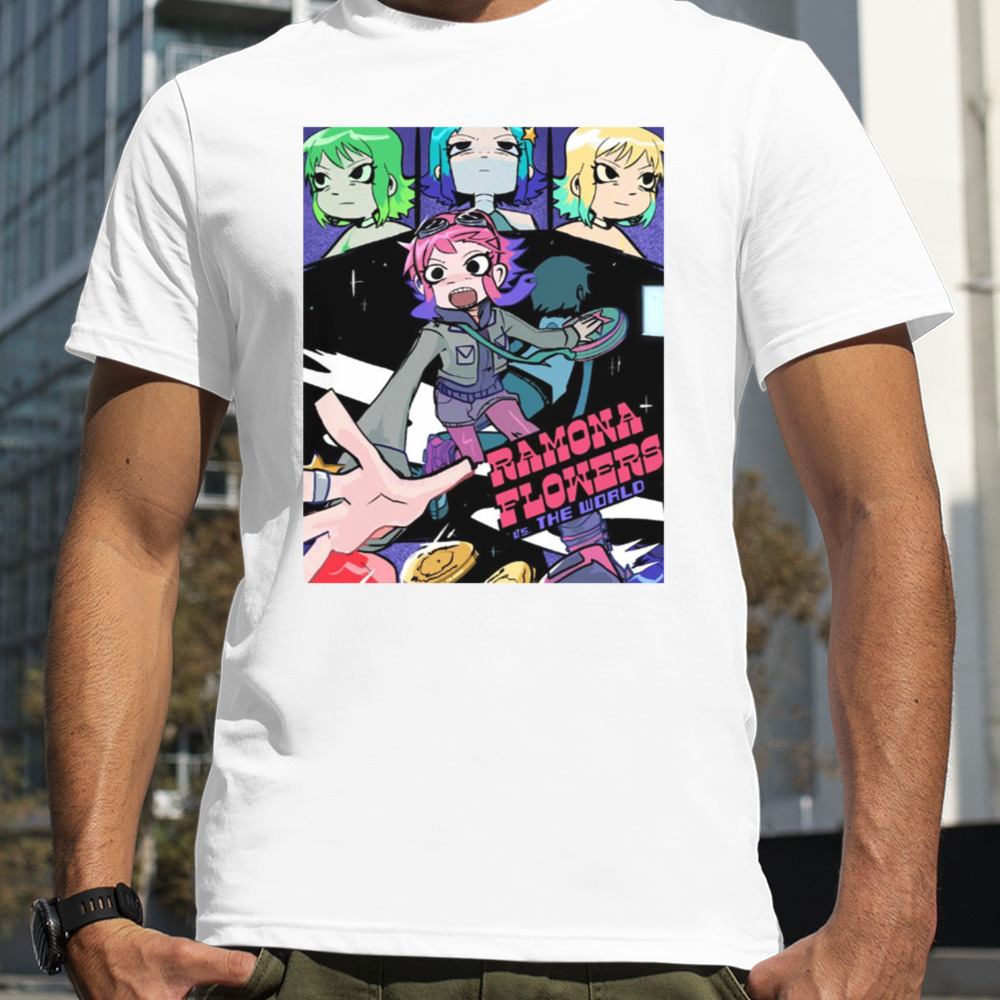 Scott Pilgrim Takes Off Anime Series shirt