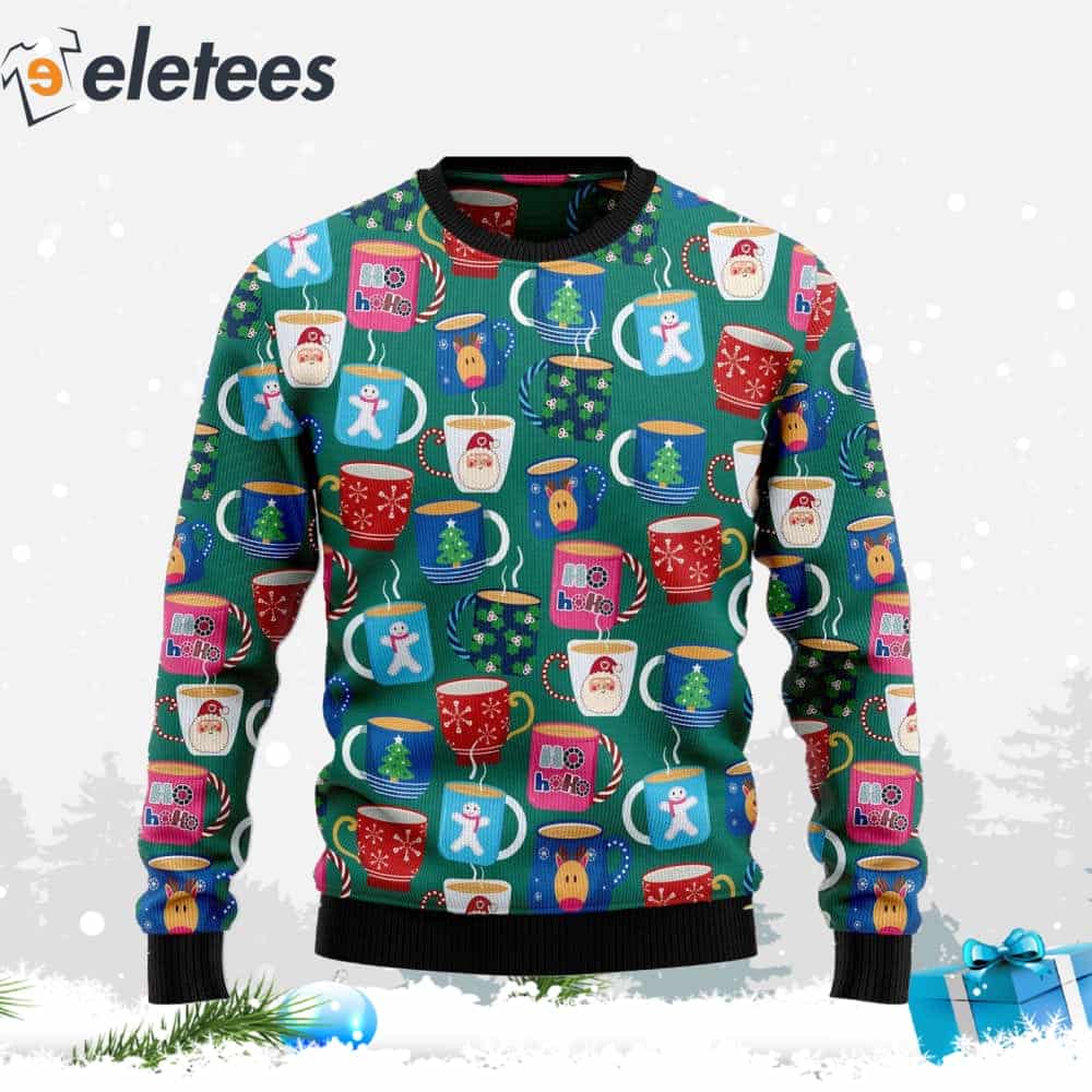 Teapot Christmas Group Ugly Christmas Sweater