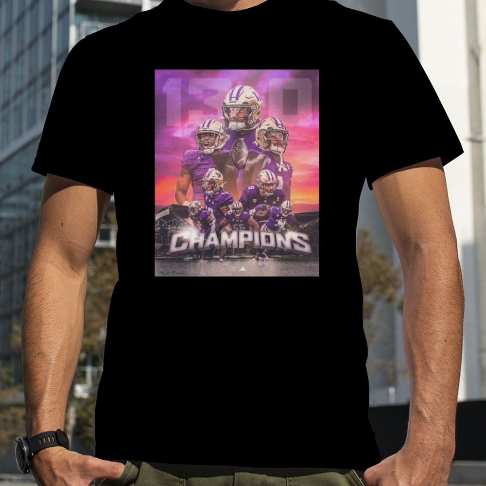 Washington Huskies 13-0 Pac-12 Champions 2023 shirt