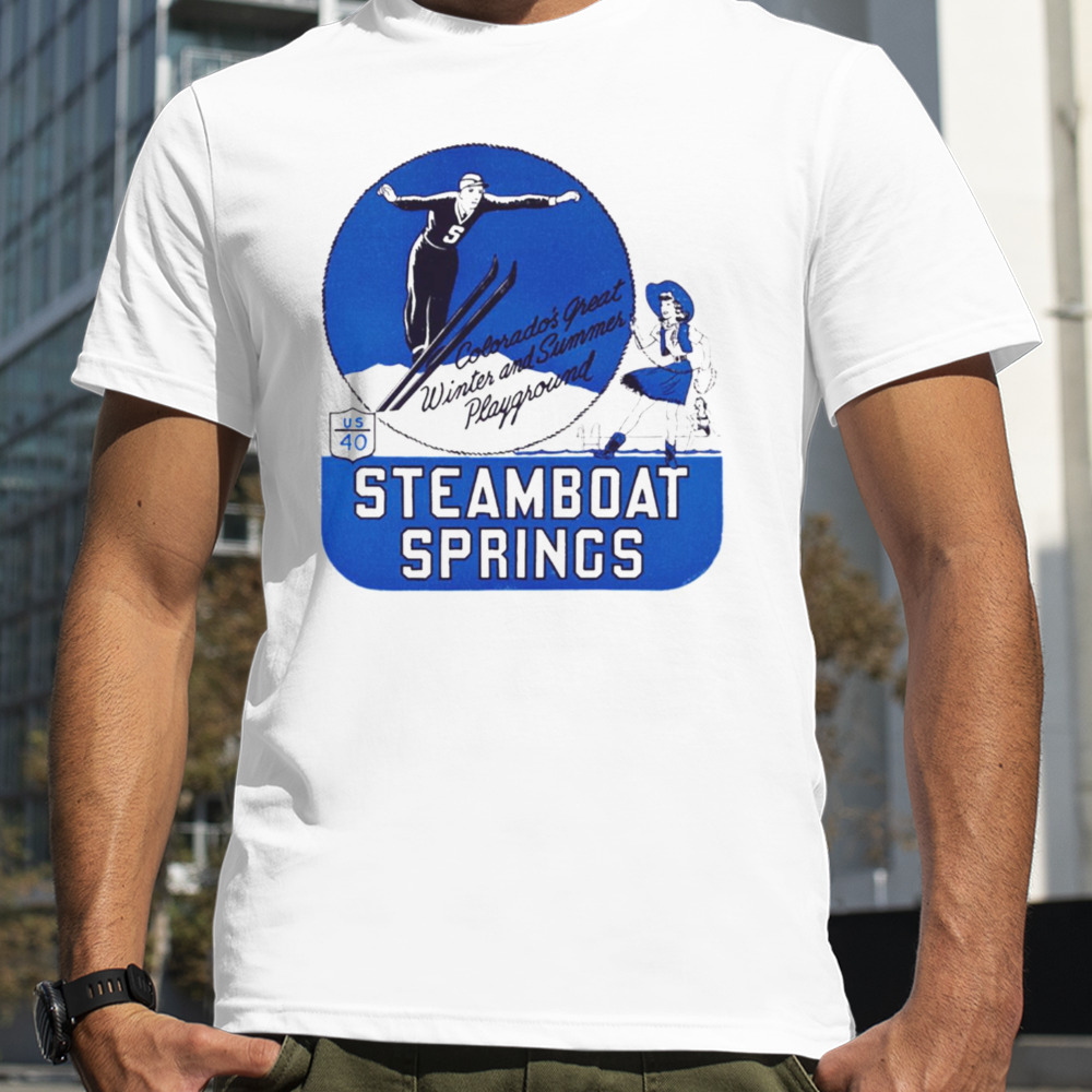 1940s Steamboat Springs Colorado shirt