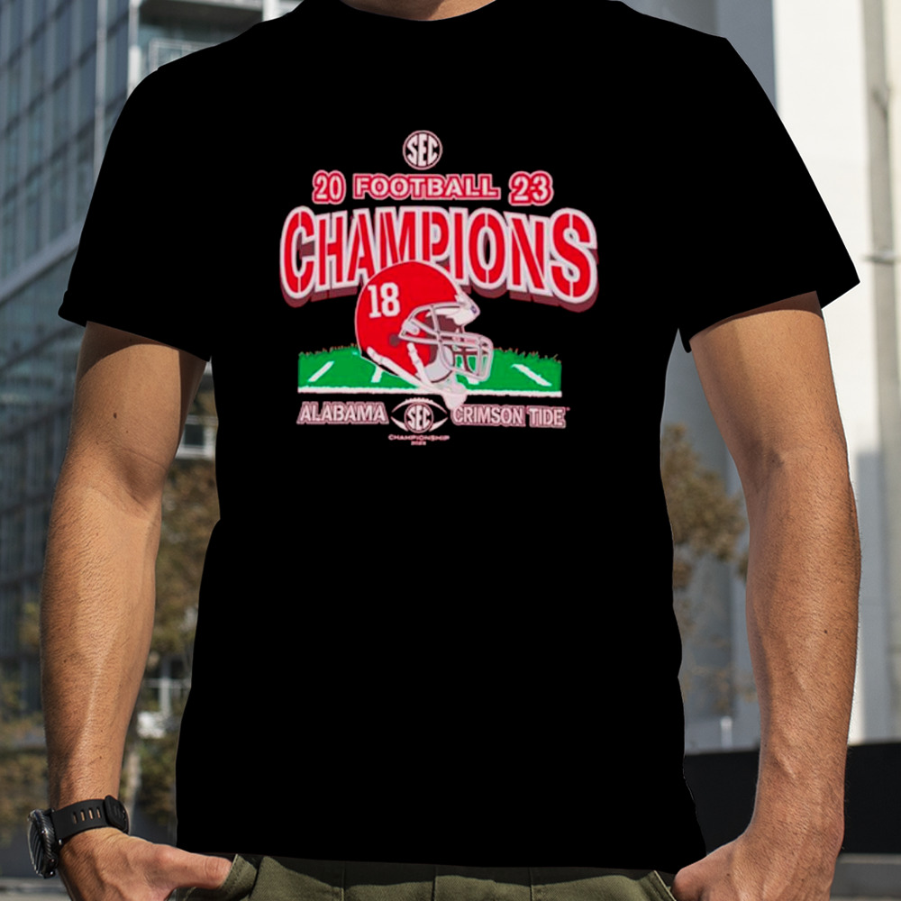 Alabama Crimson Tide 2023 SEC Conference Champions shirt