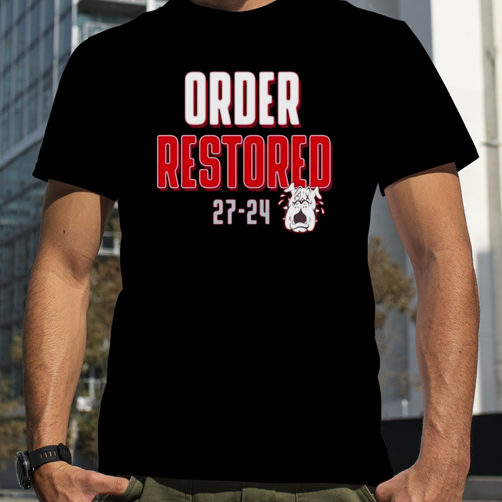 Alabama Crimson Tide Order Restored shirt