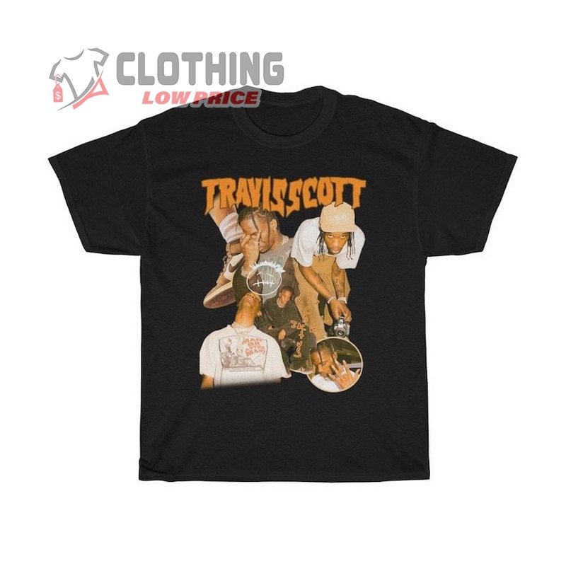 Cactus Jack Men'S Women Unisex Travis Scott Rap Tee Shirt