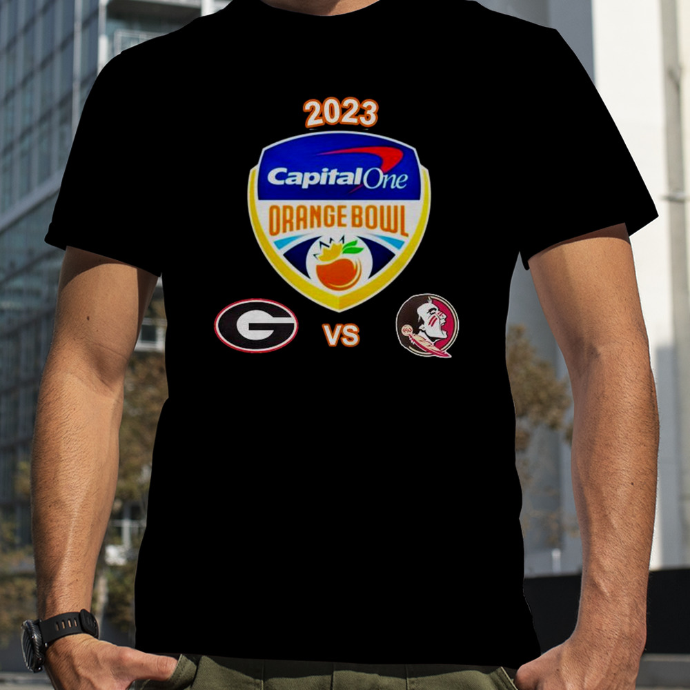 Capital One Orange Bowl 2023 Georgia vs Florida State Hard Rock Stadium Miami Gardens FL CFB Bowl Game T-Shirt