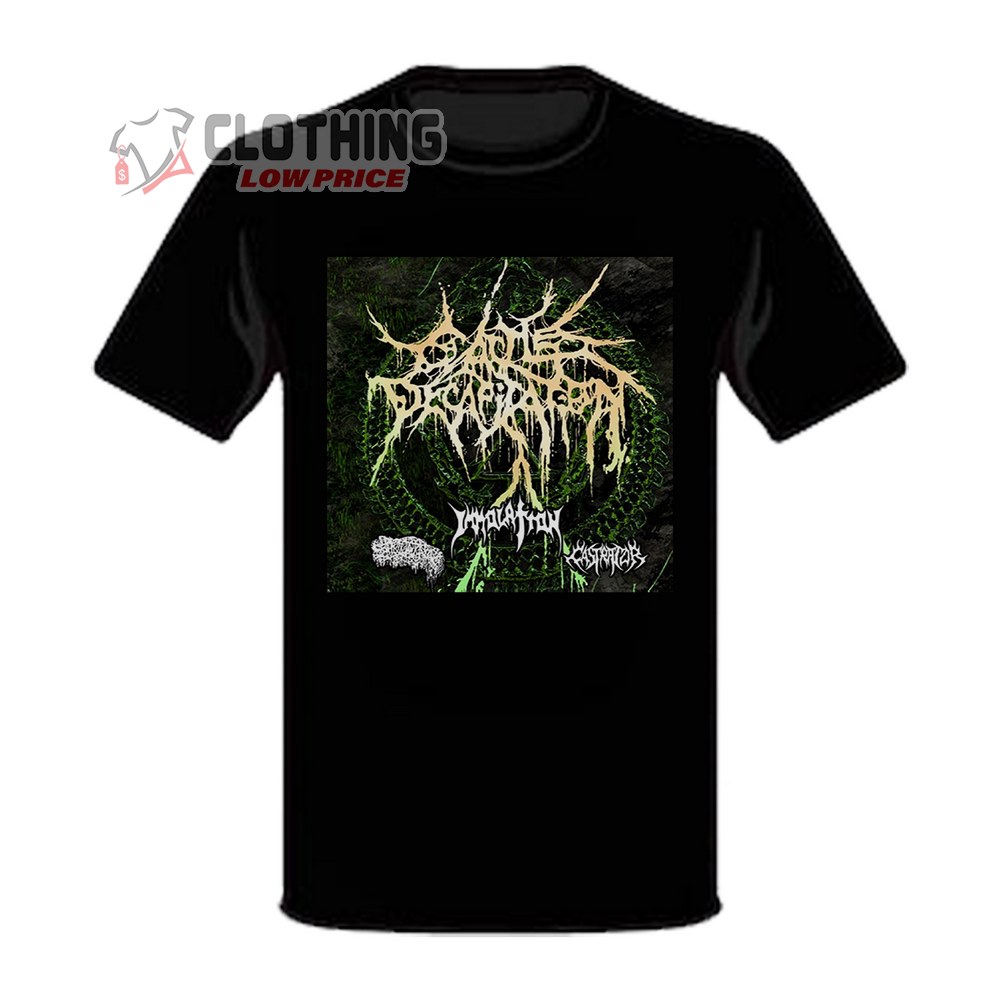 Cattle Decapitation Tour 2023 Shirt, Cattle Decapitation Tour 2023 Poster T-Shirt