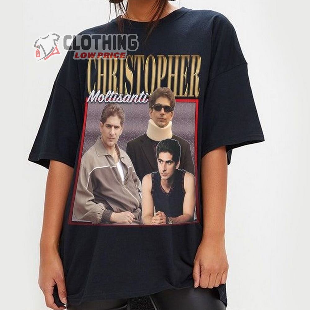 Christopher Moltisanti Neck Brace,Christopher Moltisanti Halloween Costumes T-Shirt