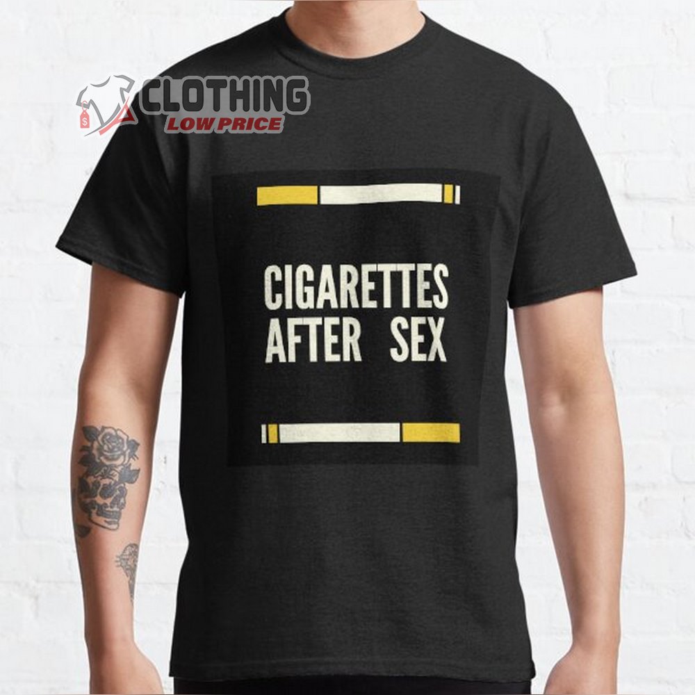 Cigarettes After Sex 2023 North American Tour T- Shirt, Cigarettes After Sex Chicago Tickets T- Shirt, Cigarettes After Sex Concert 2023 T- Shirt