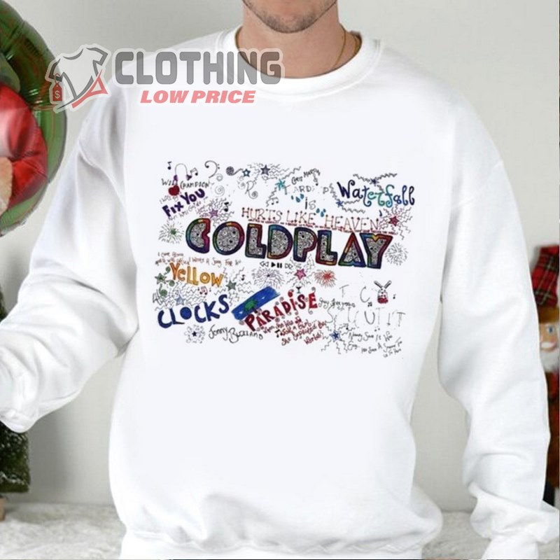 Coldplay Asia Tour 2023 Shirt, Coldplay Music Of The Spheres World Tour  Sweateshirt, Coldplay Tickets 2024 Merch