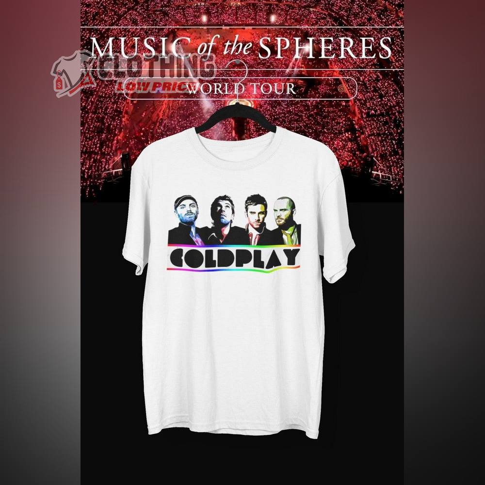 Coldplay Tour 2023 Shirt, Coldplay Europe Tour Shirt, Coldplay Tour 2023 Seattle Shirt, Coldplay Tour 2022 Setlist Merch