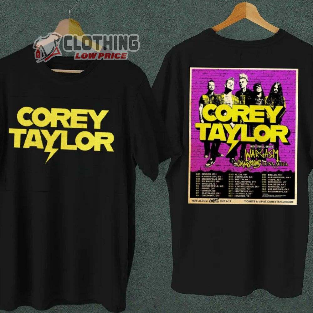 corey taylor tour merch