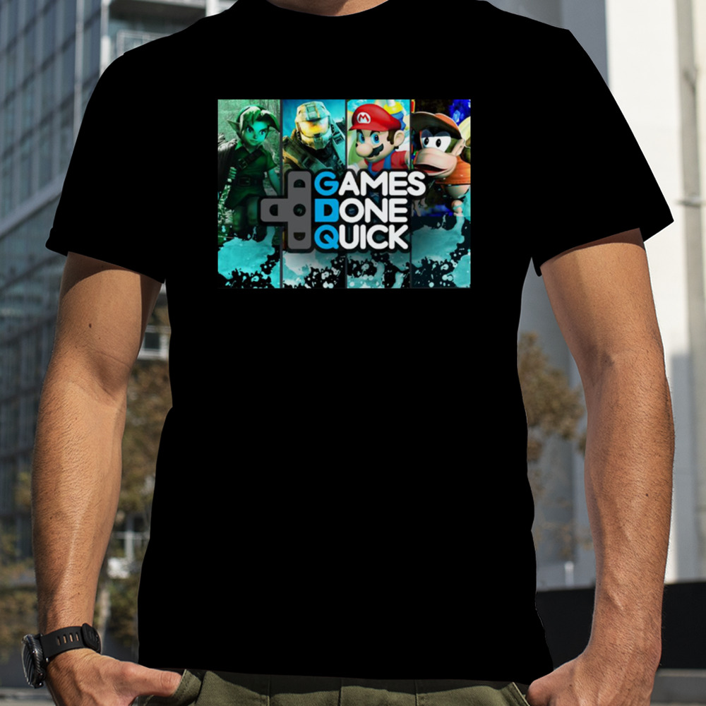 Games Done Quick Combined Art shirt