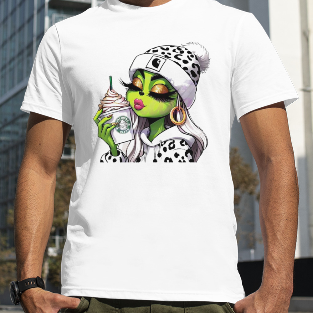 Grinchmas blend leopard retro shirt