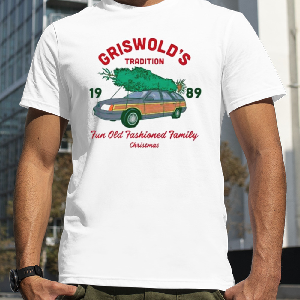 Griswold’s tradition fun old fashioned family Christmas shirt