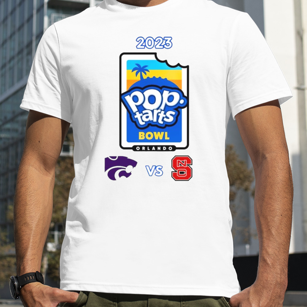 Pop-Tarts Bowl NC State vs. Kansas State Camping World Stadium Orlando FL 2023 shirt