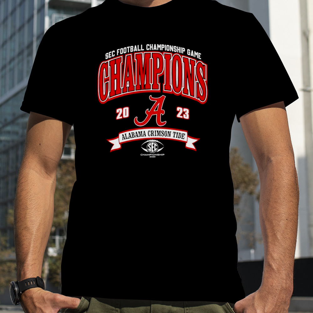 Alabama Crimson Tide SEC Football Championship game Champions 2023 shirt