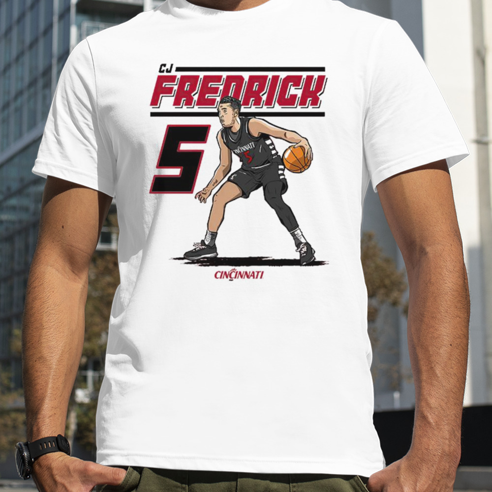 CJ Fredrick action slam dunk shirt