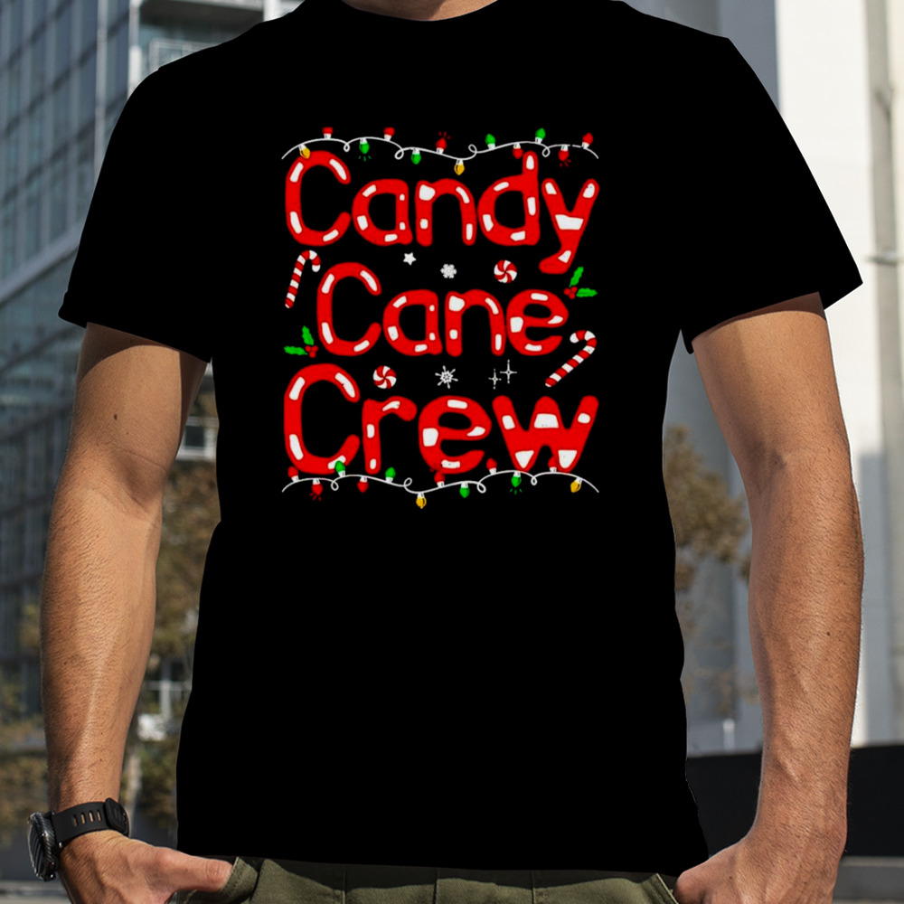 Candy cane crew funny Christmas shirt