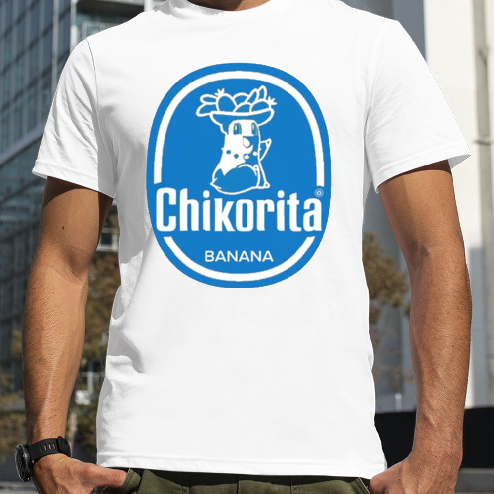 Chikorita Banana logo shirt