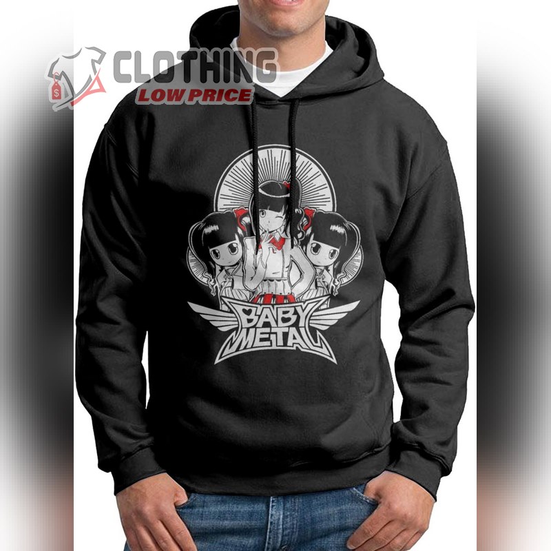 Dannifer Babymetal Hoodies, Babymetal Hoodie, Babymetal Us Tour Shirt, The Babyklok Tour 2023 Merch